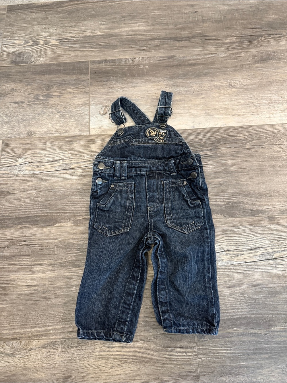 Mexx Dark Blue Denim Kids Overalls